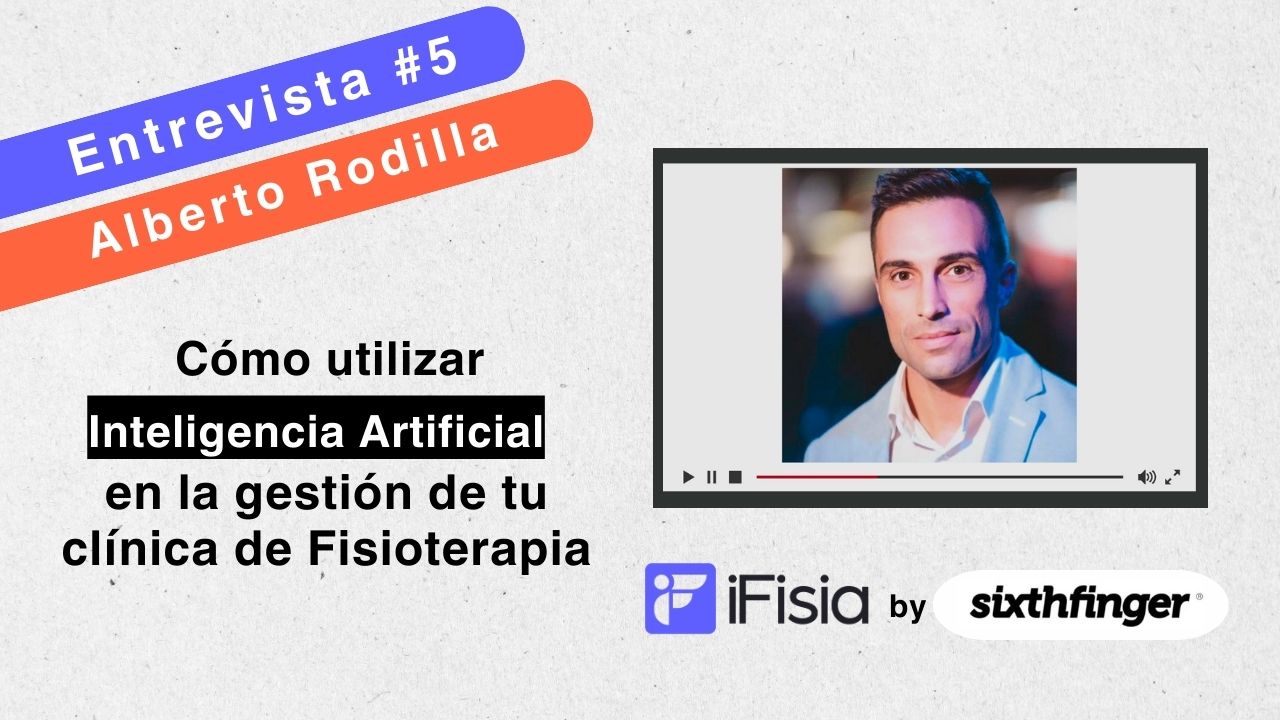 Alberto Rodilla en la entrevista con ifisia